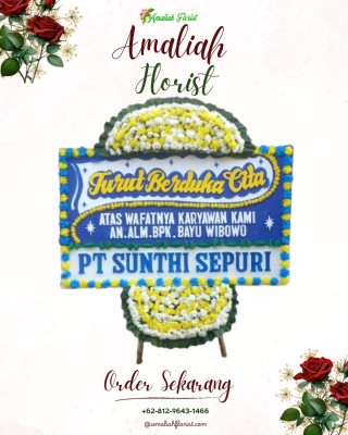 Papan Bunga Duka di Sungaiambang