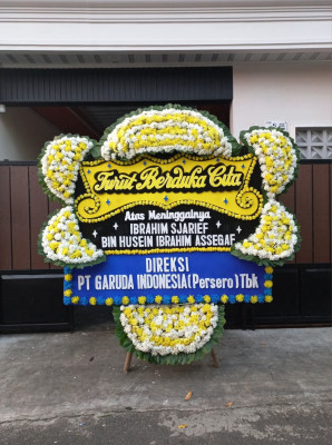 Papan Bunga Duka di Sungaiambang